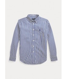 Polo Ralph Lauren Blue/White Striped Cotton L/S Shirt